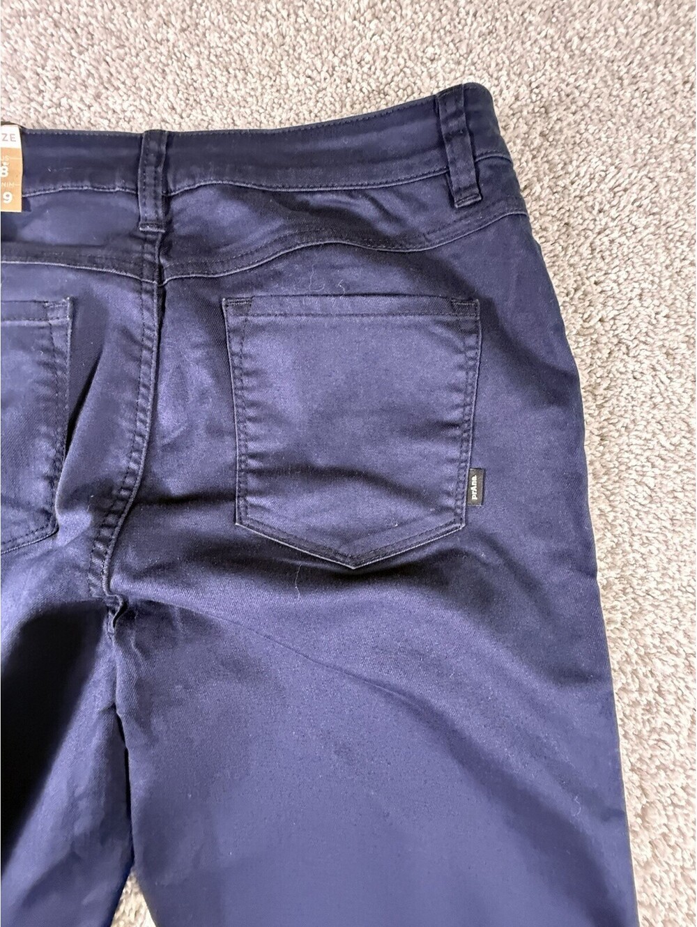 NWT PrAna Kayla High Rise Women’s Jeans Size 8 Short Inseam 30 Blue - Picture 10 of 14